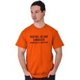 thumbnail image 5 of Scary Without A Costume Halloween Men's Graphic T Shirt Tees Brisco Brands X, 5 of 6