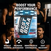 BPI Sports Best BCAA Powder, Grape, 10.58 oz, 30 Servings, Amino Acids for Muscle Recovery