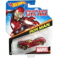 thumbnail image 2 of Hot Wheels Marvel Civil War Character Cars, Iron Man Vehicle #26, 2 of 2