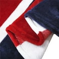 thumbnail image 5 of 59"x79" American Flag Bed Sofa Blanket Couch Cover Luxury Super Soft Flannel Warm Plush Fleece Bed Throw Quilt Blanket Bedspread for Bed Couch Sofa Car Travel Bedding Blankets Machine Washable, 5 of 5