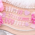 thumbnail image 3 of Press on Nails BUNLVDI Valentine Medium Almond, 24 unidades con accesorios, 3 of 7