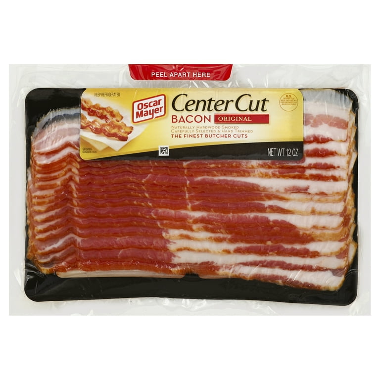 Oscar Mayer Center Cut Original Bacon, 12 oz Pack 