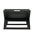 thumbnail image 3 of Fire Sense Notebook BBQ Grill Cooking Bars Foldable ,Portability for Outdoor Camping Traveling-Black, 3 of 12