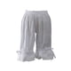 thumbnail image 1 of Pantalones cortos de encaje, pantalones de pierna ancha, atuendo de verano, diseño elegante transpirable, ropa de mujer de cintura alta para Prendas para la parte inferior del cuerpo Blanco L Guardurnaity AP019240-08, 1 of 6