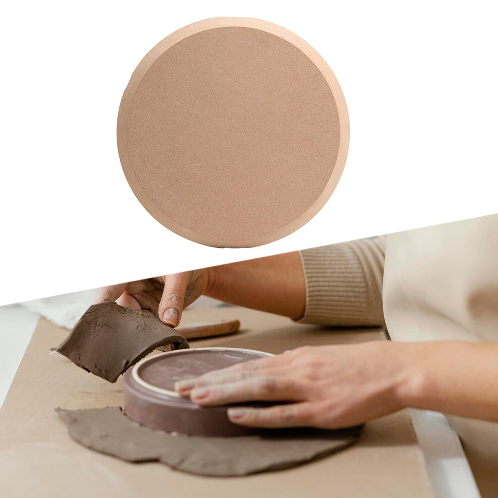 HOMYL Pottery Wheel Bats Holding Clay for Ceramic Arts Clay Making Pottery Supplies Round 20cm