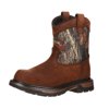 "Rocky Outdoor Boots Boys 8"" Wellington WP Brown Mossy Oak FQ0003633"