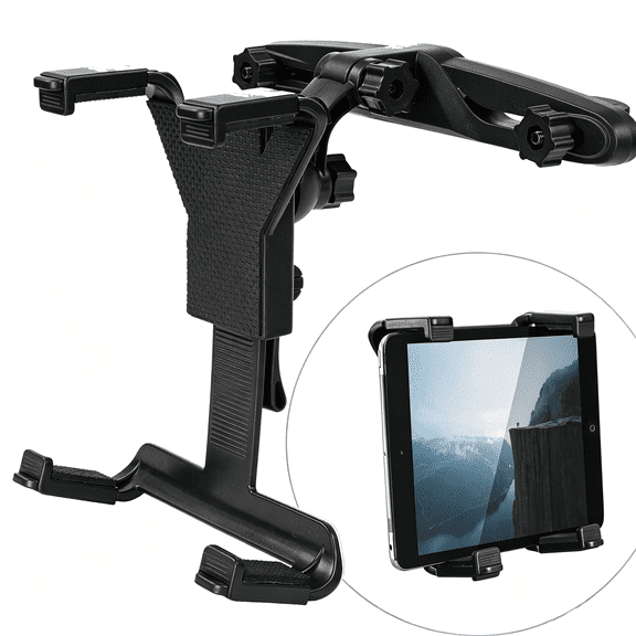 XUKEY Car Headrest Tablet Holder Universal Headrest Back Seat Car Holder Mount for Apple iPad Tablet Samsung