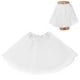 thumbnail image 1 of Falda tutú BFONS de tul de 3 capas para mujer, color blanco, 1 of 7