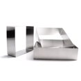 thumbnail image 5 of OUSITAID 3pcs Mousse Rings Set Stainless Steel Square Tiramisu Cake Mold Cheese Cutter Pastry Mould Baking Tool, 5 of 5