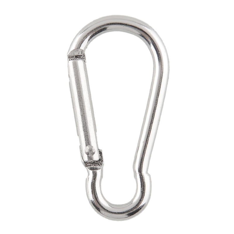 5 gourd-shaped aluminum carabiner buckle Outdoor W6A1 V4B3 No 5 pcs Silver 