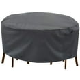 thumbnail image 1 of Housses de mobilier de Patio extérieur Housse de mobilier de jardin extérieur, Ensemble Table et Chaise Rondes 210D Protection Résistant à l'Eau Anti-Décoloration, 1 of 5