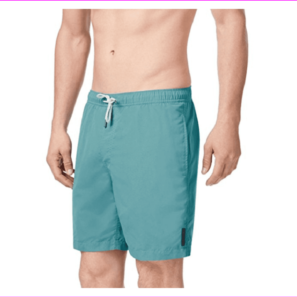 Michael Kors Men's Lanai Swim Trunks, Lagoon, Size M, MSRP $79 ...