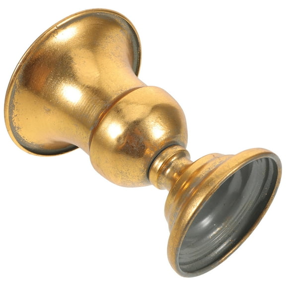 ELAYARD Handcrafted Golden Iron Flower Vase with Vintage European Style Decor for Home and Office