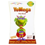Vitamin Friends YoMega Flax Seed Chocolate Bears, 20 count