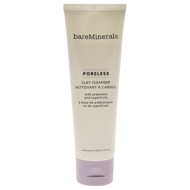Limpiador de arcilla sin poros de bareMinerals para unisex - Limpiador de 4 oz bareMinerals bareMinerals Limpiador 4 oz
