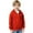 Red, variant on Cethrio Hoodies for Boy Size 10-12, Pullover Casual Long Sleeve Half-zip Boys Sweatshirts Beige