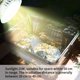 thumbnail image 5 of Pack of 4 50W reptile heating bulbs (E27) - UVA UVB full spectrum Summ lamp tanning heating lamp for lizards turtles snakes aquarium reptiles and amphibians, 5 of 5
