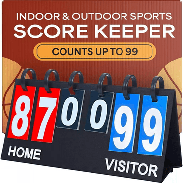Scoreboard/Score Keeper for Indoor & Outdoor Sports - Ping pong/Basebal