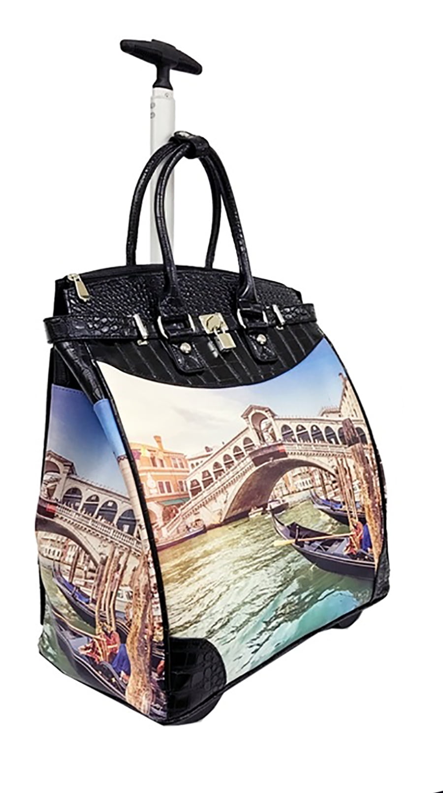 rolling office tote