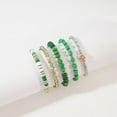 thumbnail image 2 of NICKSUN Heishi Beaded Stretch Bracelets for Women Stackable Gold Polymer Clay Beads Bracelets Friendship Boho Summer Beach Bracelet Jewelry Set, 2 of 6