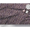 thumbnail image 3 of Soimoi Purple Cotton Poplin Fabric Giraffe Animal Skin Decor Fabric Printed BTY 42 Inch Wide, 3 of 3