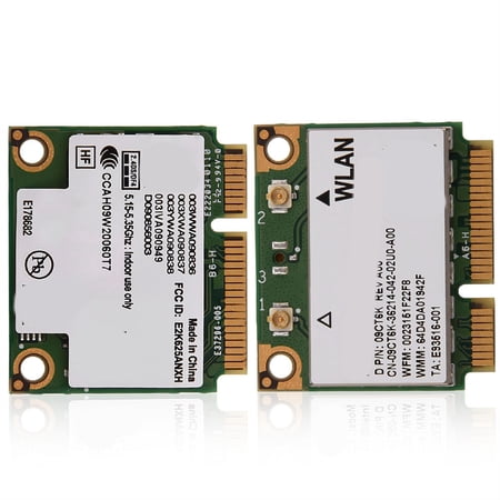 Dual Band Mini PCI-E WIFI Wireless Card 2.4G 5G 300Mbps Internal Network Adapter High Speed Laptop Expansion Card 10 inches / 25.4 cm