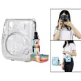 thumbnail image 4 of kurtrusly Étui Rigide de Protection avec Sangle Anti-Poussière pour Appareils Photo Instax Mini11 Polaroid, 4 of 8