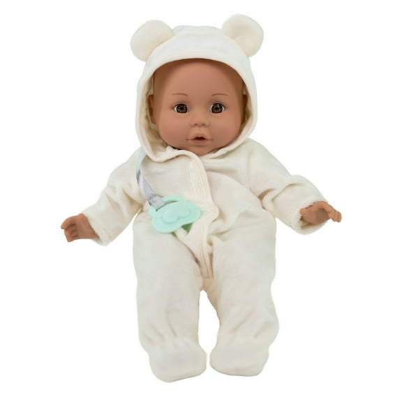 My Sweet Love 14-inch My Cuddly Baby® Doll, Ivory Onesie Outfit