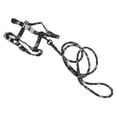 thumbnail image 1 of Cat Harness and Leash Set, Cute Adjustable Elastic Vest Harnesses Chest Back with Strong D-ring for Kitties Night Outdoor Walking for Prevent Injuries Light Green Flower,Dark Gray, 1 of 7