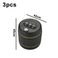 thumbnail image 2 of Combination Lock for Wine & Liquor Bottle-Wine Whiskey Bottle Top Stopper - Bottle Password, 2 of 5
