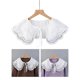 thumbnail image 2 of White Shawl for Doll Fake Collar Female Shirt False Collar Ladies Detachable Dec, 2 of 4