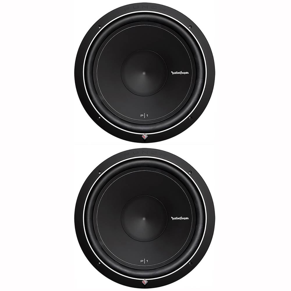 Pair Of 2 Rockford Fosgate Punch P1 15