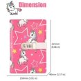 thumbnail image 1 of Cuaderno de diario secreto A5, diarios inteligentes de PU con cerradura para niños adultos (D), 1 of 1