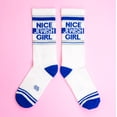 thumbnail image 2 of Nice Jewish Girl, Novelty Gift Socks For Men, Women and Teens, Cool Gym Crew Socks ( Made in the USA ), 2 of 7