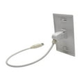 thumbnail image 3 of Tripp Lite Usb 2.0 All-in-one Keystone/panel Mount Coupler Cable (f/f), Angled Connector, W, 3 of 7