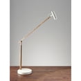 thumbnail image 2 of Adesso Home Lampe de Bureau à LED Blanche AD9100-12 avec Bras en Bois 21 Pouces de Haut, 2 of 2