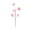 Pink338, variant on Valentine's Day Twig Bouquet with Heart Berries for Home Decor, 13.78 inch Red Plastic Sprigs for Wedding, Tabletop, Party Decoration Supplies (3 Pack)