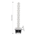 thumbnail image 2 of Hydroponic Garden Tower 12 Tier 60 Holes Vertical Growing System with Wheels, 2 of 16