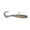 Black, variant on Luck E Strike Mirror Darting Image Shad 2" ,Natural, 2 pack