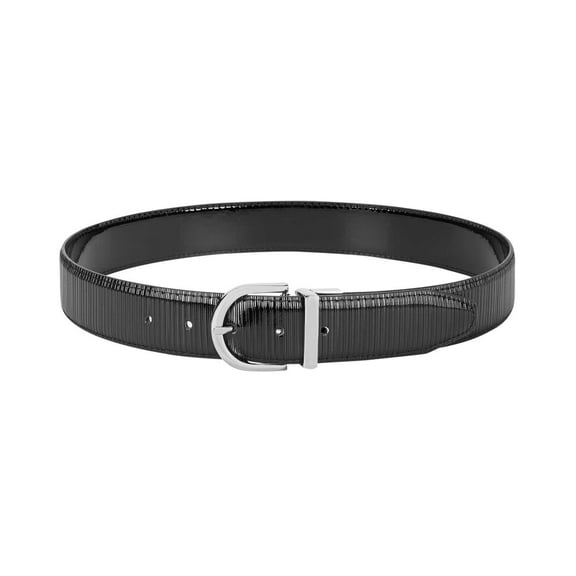 Steve Madden | Reversible Patent Belt | Black | Size 38