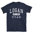 thumbnail image 1 of Logan Utah Classic Established Men's Cotton T-Shirt, 1 of 1