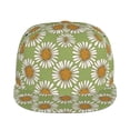 thumbnail image 2 of Fotbe Daisies Flowers Flat Bill Visor Cap Classic Snapback Hat Polyester Foam Trucker Hat Trucker Cap Adjustable Baseball Cap, 2 of 9