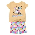 thumbnail image 4 of Minnie Mouse Girls 2 Piece Shorts and Short Sleeve T-Shirt Set Yellow, 4T, 4 of 5
