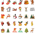 thumbnail image 4 of RV 120 piezas fiesta de Navidad impermeable maleta cuaderno Navidad pegatina, 4 of 5