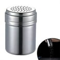 thumbnail image 2 of MOPOOR Metal Salt Pepper Dredge Shaker Spice Shakers Seasoning Cans,for Salt Powder Sugar Cinnamon Pepper, Spice Dispenser with Adjustable Pour Holes, 2 of 8