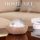 thumbnail image 3 of Glass Essential Oil Diffuser ,real Wood Base,the 2024 Upgrade Aromatherapy Diffuser,aroma Diffuse Humidifier,led Light In 7 Colorssuitable For Home Of, 3 of 5