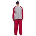 thumbnail image 6 of MINTREUS Men's Pajama Set Lightweight Sleepwear Long Sleeve Shirts and Bottoms Soft Comfy Pjs with Pockets, 6 of 6