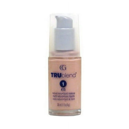 Covergirl Trublend Liquid Makeup Foundation 415, Natural Ivory - 30 Ml, 2 Ea