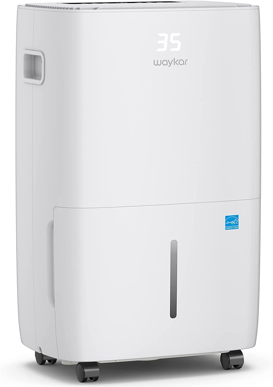 Waykar 130 Pints Dehumidifier, Energy Star Commercial Dehumidifier for
