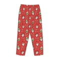 thumbnail image 7 of Fotbe merry Christmas gnome Women's Pajama Pants,Sleepwear Pants,Pj Bottoms Drawstring And Pockets-, 7 of 7